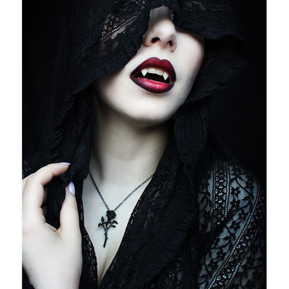 Alchemy Gothic Romantic Black Rose Pendant NWT - Picture 2 of 6